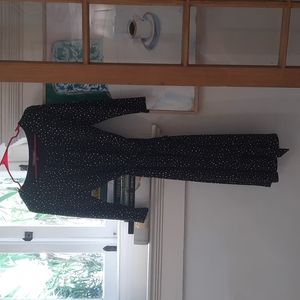 Laura Ashley polka dot dress
